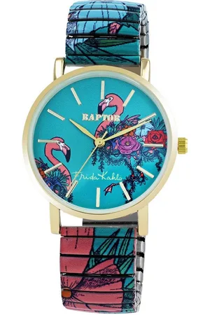 Raptor Quarzuhr Frida Kahlo Edition mit Edelstahlzugband, 3 ATM, inkl. - Verkäufer: Shaghafi GmbH