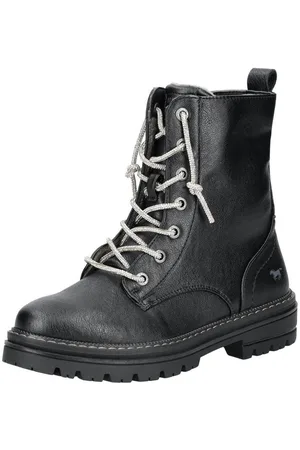 Mustang Stiefelette Lederimitat Schnürstiefelette - Verkäufer: S4S Commerce