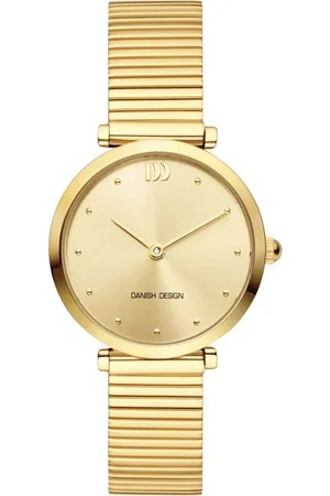 Danish Design Quarzuhr Damen Armbanduhr AVA IV86Q1301 gold D. 28 mm Stahlband - Verkäufer: bellambiente