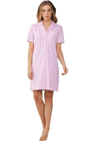 Pastunette Nachthemd Damen Schlafshirt geknöpft (1-tlg) Baumwolle - Verkäufer: HELLER-SHOES