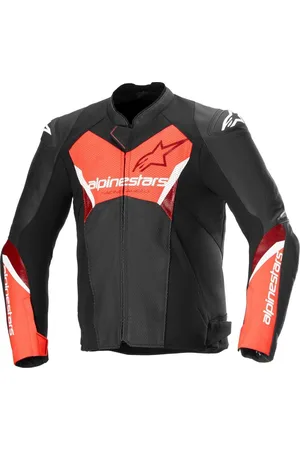 Alpinestars Motorradjacke Faster V3 Airflow perforierte Motorrad Leder-/Textiljacke - Verkäufer: Fc-Moto