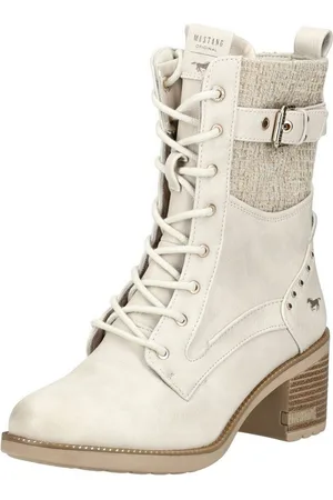 Mustang Stiefelette Lederimitat/Textil Schnürstiefelette - Verkäufer: S4S Commerce