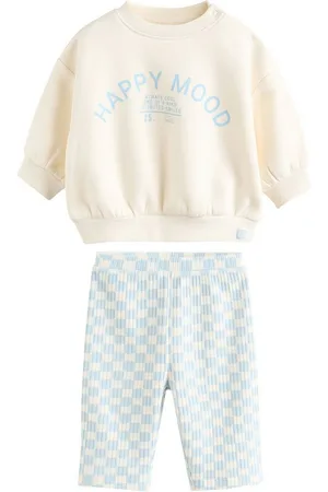 Next Shirt & Leggings Baby-Sweatshirt und Leggings 100 % Baumwolle (2-tlg) - Verkäufer: Germany GmbH