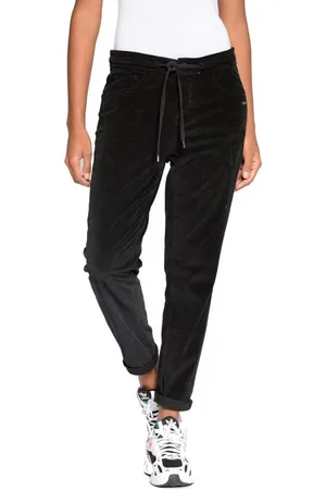 Gang Jogger Pants Amelie Jogge Relaxed Fit (1-tlg) Kordel als Gürtel - Verkäufer: Apartmentshop