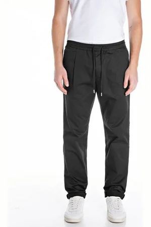 Replay Schlupfhose Regular Fit mit elastischem Bund