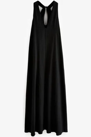 Next Maxikleid Nackenträger-Maxikleid mit Leinenanteil (1-tlg) - Verkäufer: Germany GmbH