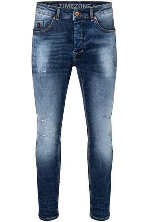 Timezone 5-Pocket-Jeans DwyaneTZ - blue repair wash - Verkäufer: Melange-shop