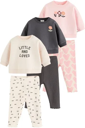 Next Shirt & Leggings Bedrucktes 6er-Set aus Pullover und Leggings (6-tlg) - Verkäufer: Germany GmbH