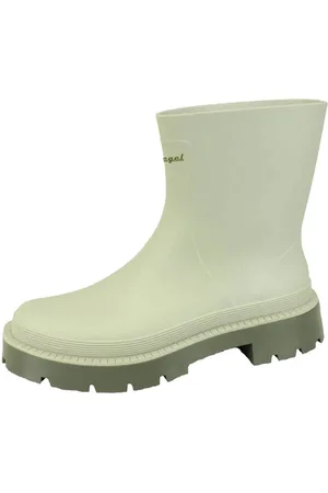 Bockstiegel Gummistiefel Damen Bootie Regenstiefel Ramona - Stiefellette zweifarbig aus PVC - Verkäufer: tomBrook GmbH