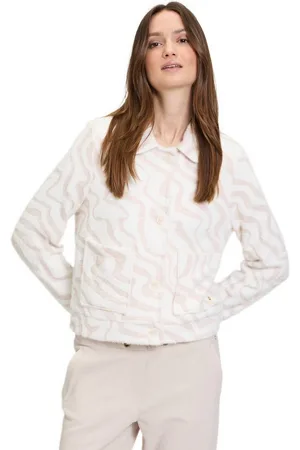 Betty & Co Canvasjacke Betty & Co Casual-Jacke langarm