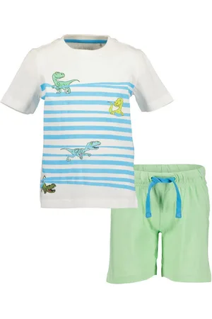Blue Seven Shirt & Shorts