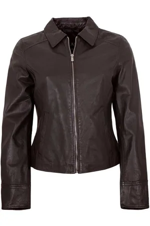 Jilani Lederjacke Elodi - Damen Lederjacke Lammnappa choco - Verkäufer: Lederjacken24