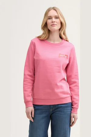 TOM TAILOR Sweatshirt Loose Fit Sweatshirt mit Print - Verkäufer: