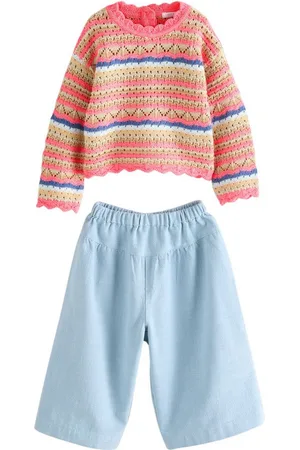 Next Top & Leggings Stitch Rundhalspullover und Hose im Set (2-tlg) - Verkäufer: Germany GmbH