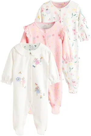 Next Schlafoverall Baby-Leggings Rüschen 100 % Baumwolle, 3 Stk. (3-tlg) - Verkäufer: Germany GmbH