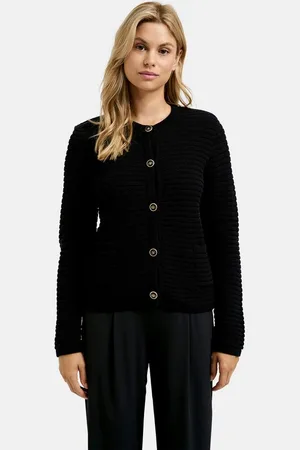 Milano Strickjacke 1/1 sleeve chanel cardigan with pockets - Verkäufer: Mode Wittmann