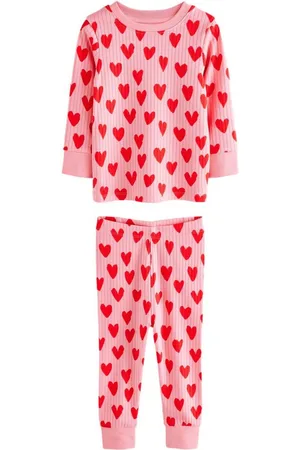Next Pyjama Pyjama aus 100 % Baumwolle mit Herzmotiv (2 tlg) - Verkäufer: Germany GmbH