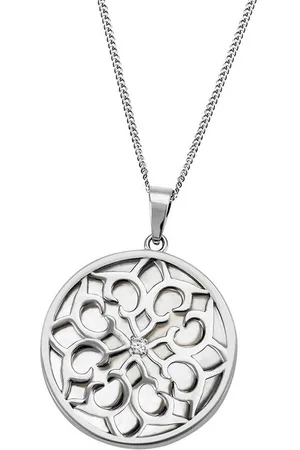 GOLDMAID Kette mit Anhänger 925 Sterling Silber Glänzend Perlmutt