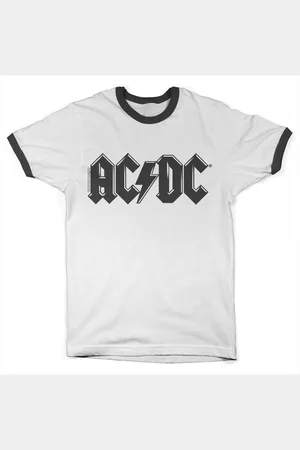 AC/DC T-Shirt Black Logo Retro Ringer Tee - Verkäufer: 247Group GmbH