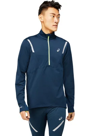 Asics Langarmshirt LITE-SHOW 2 Winter 1/2 Zip Top Men 2011C101-400 Laufen an kalten Tagen - Verkäufer: Lauflust Sportartikel