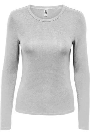 JACQUELINE DE YONG T-Shirt Langarmshirt Slim Fit Rundhals Elegant JDYMILA L/S O-NECK TOP JRS NOOS - Verkäufer: ARIZONAS