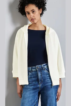Street one Hoodie in Silk-Look