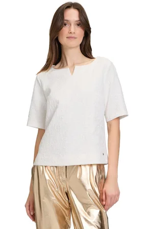 Betty & Co Shirtbluse Betty & Co Blusenshirt mit Struktur