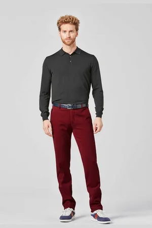 Meyer Chinos Bonn Super-Stretch Winter Twill