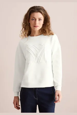 CECIL Sweatshirt mit Rundhalsausschnitt