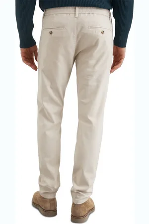 Marc O’ Polo Chinohose mit Bundfalten-Details