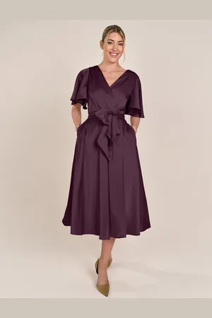 Apart Midikleid us mattschimmerndem Satin - Verkäufer: