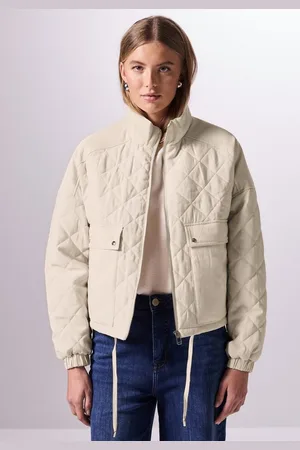 Street one Steppjacke mit Tunnelzug am Saum
