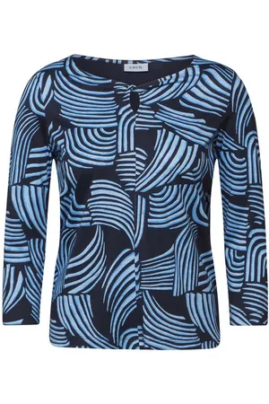 CECIL Langarmshirt – Femininer Look mit grafischem Muster - Verkäufer: Schneider Fashion Store