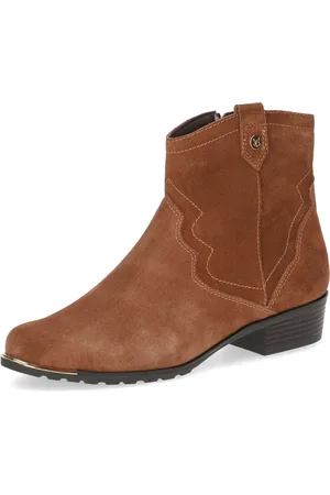 Caprice 9-25306-43 305 Cognac Suede Stiefelette - Verkäufer: Schuhkings