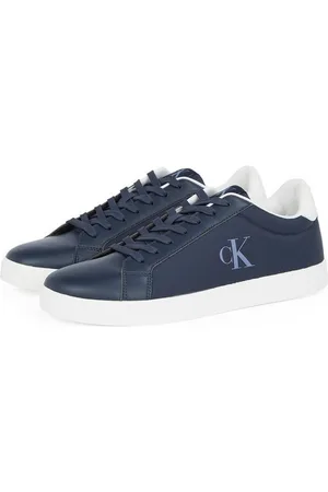 Calvin Klein 3 CUPSOLE PU Plateausneaker, Freizeitschuh, Halbschuh, Schnürschuh mit gepolstertem Schaftrand
