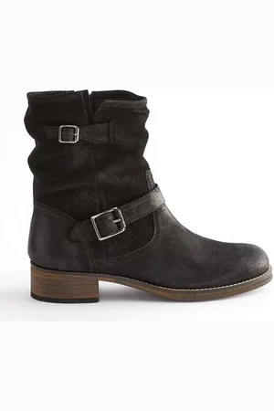 Next Forever Comfort® Knautschstiefelette aus Leder Stiefelette (1-tlg) - Verkäufer: Germany GmbH