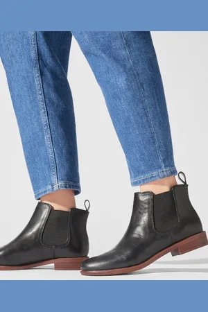 Clarks Klassische Stiefeletten Taylor Shine 261119654 Black Leather Stiefel - Verkäufer: Modivo_de