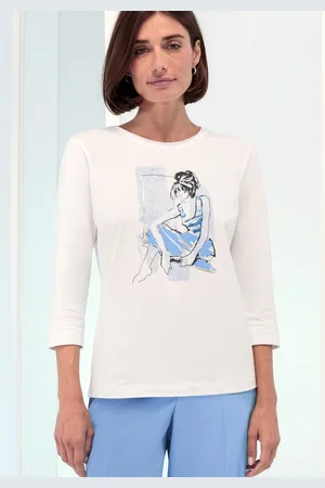 Bianca Print-Shirt DINI mit coolem grafischen Mode-Print - Verkäufer: