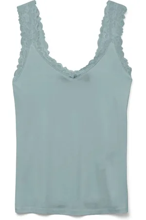 VERO MODA Spitzentop Rosa (1-tlg) - Verkäufer: Stylaholic The Shop
