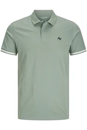 JACK & JONES Poloshirt JJEJERSEY LOGO POLO SS SN mit Logo Stickerei