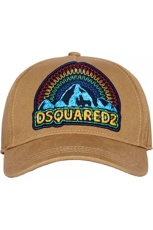 Dsquared2 Baseball Cap Rainbow Basebalkappe Heritage Icon Kappe Cap Hochwertiger bestickter Aufnäher mit Regenbogen- und Bergmotiv - Verkäufer: eldigo