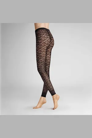 Hudson Strickstrumpfleggings Graphic Crochet 40 DEN (1 St) Leggings mit Häkel-Optik - Verkäufer: Kunert Fashion GmbH