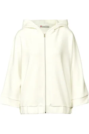 Street one Kapuzensweatjacke - Silk-Look Hoodie Jacke - Stilvolle Damenjacke - Verkäufer: Schneider Fashion Store