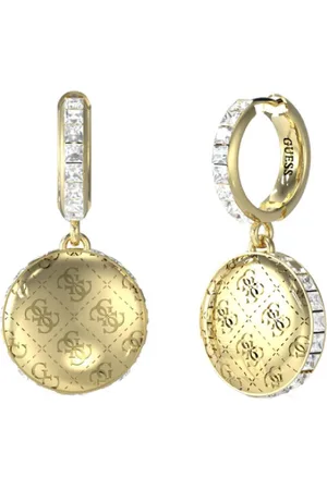Guess Fingerring Stilvolle vergoldete Ohrringe mit Zirkonen 4G Rising JUBE04267JWYGT/U - Verkäufer: Peach-Online-Mall