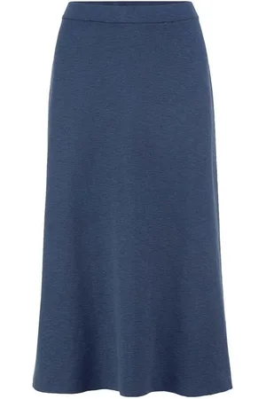 hessnatur Strickrock Midi Regular aus reiner Bio-Baumwolle (1-tlg) - Verkäufer: