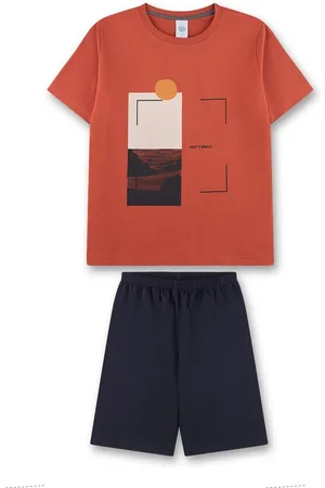 Sanetta Pyjama Jungen Pyjama Baumwolle (2 tlg) - Verkäufer: Yourfashionplace
