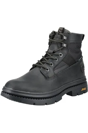 Jeep Stiefelette Leder/Textil Schnürstiefelette - Verkäufer: S4S Commerce