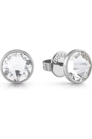 Guess Ohrring-Set Men´s steel earrings with clear crystals Frontiers JUME01343JWSTT / U - Verkäufer: Peach-Online-Mall