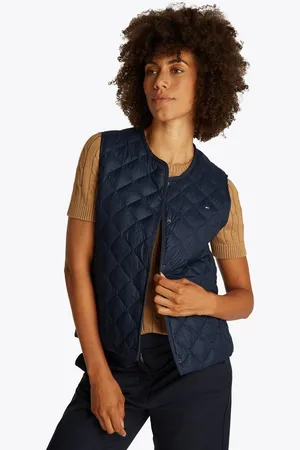 Tommy Hilfiger Steppweste mit Logostickerei