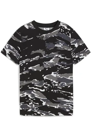 PUMA T-Shirt Essentials Camo T-Shirt Jungen